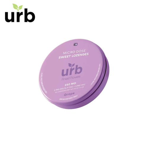 URB DELTA 9 + HHC SWEET LOZENGE 250MG 6CT/PK